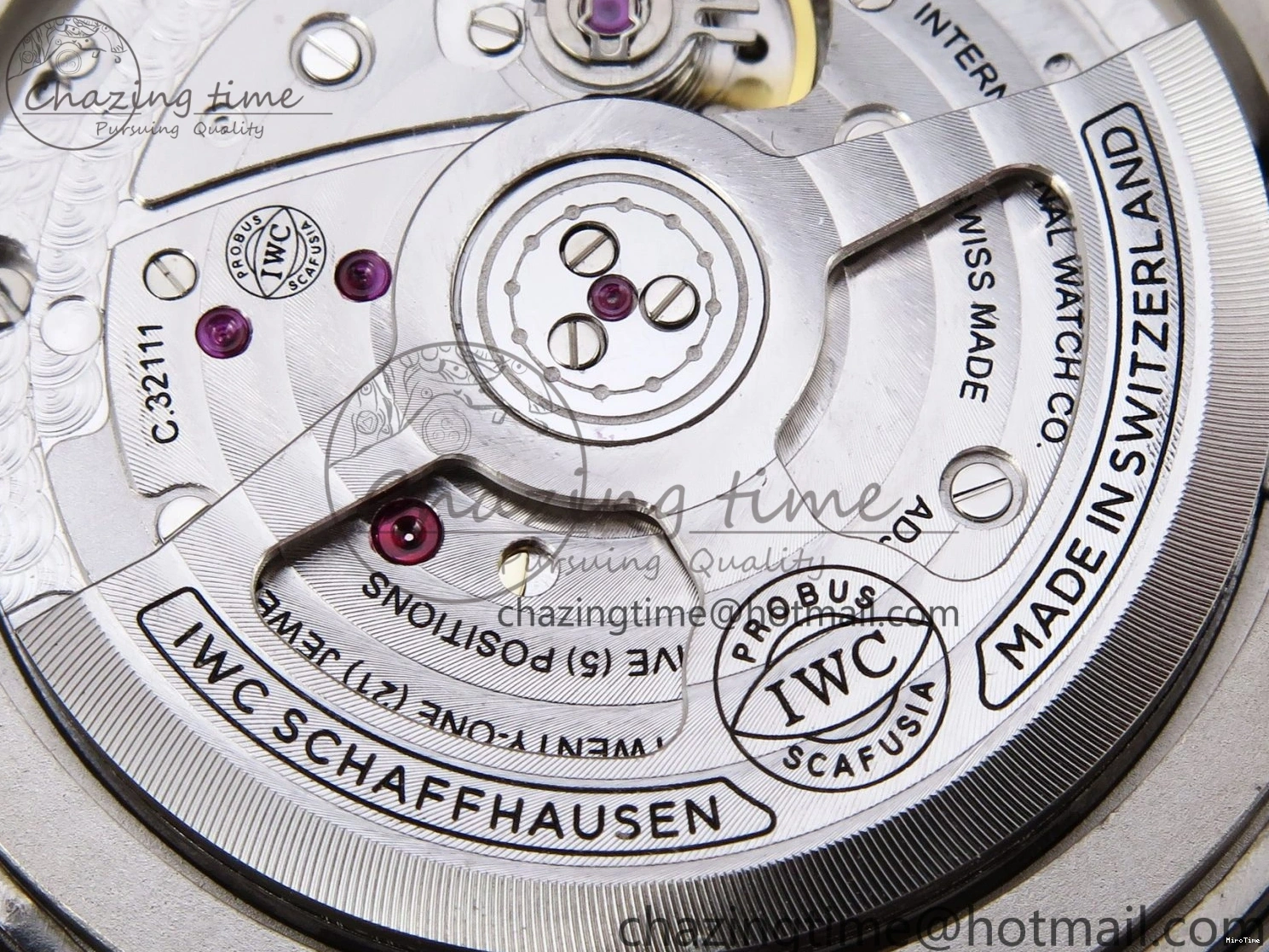 MIROTIME 0226 Pilot Mark XX IW328203 ZF 1:1 Best Edition Blue Dial on Dark Blue Leather Strap A Snug 7024